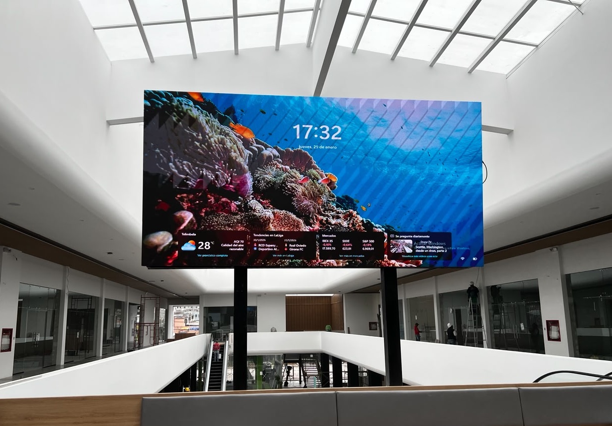 Pantalla LED CC Altos del Cayambe